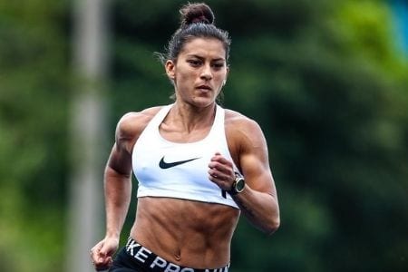 Ana Claudia Lemos, atleta olímpica, defenderá equipe de atletismo de Nova Veneza em 2021