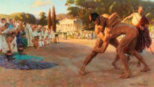 como eram os Jogos Olímpicos na Antiguidade: adoração a deuses, nudez e  mulheres vetadas: - BBC News Brasil