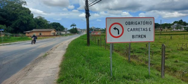 Trânsito de carretas será proibido em duas vias de Morro da Fumaça