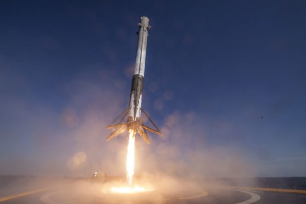 Foguete Falcon 9, da SpaceX, de Elon Musk