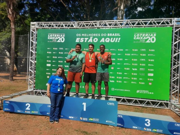 Atleta do Mampituba conquista o bronze no Brasileiro de atletismo