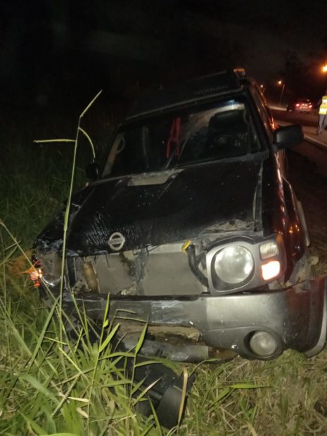 Colisão entre carro e caminhonete é registrada na área Central de Criciúma