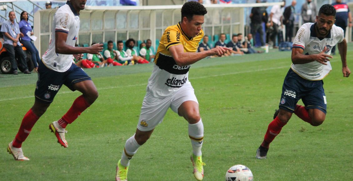 Marquinhos Gabriel foi o autor do gol do Tigre