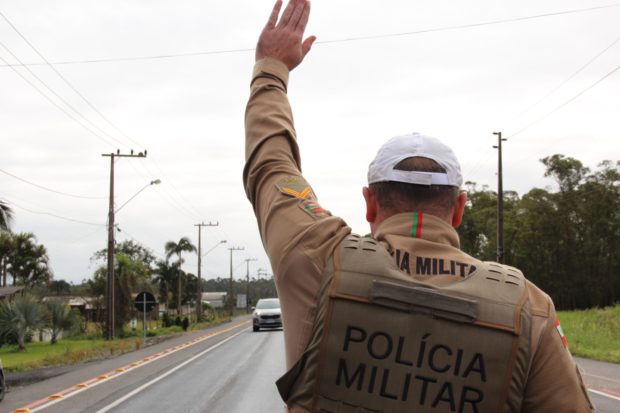 Viatura PMRv Polícia Militar Rodoviária Içara