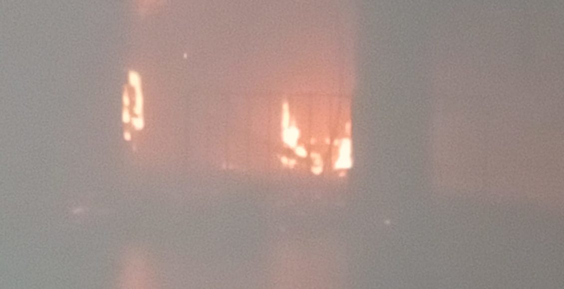 Casa noturna é atingida por incêndio em Criciúma (3)