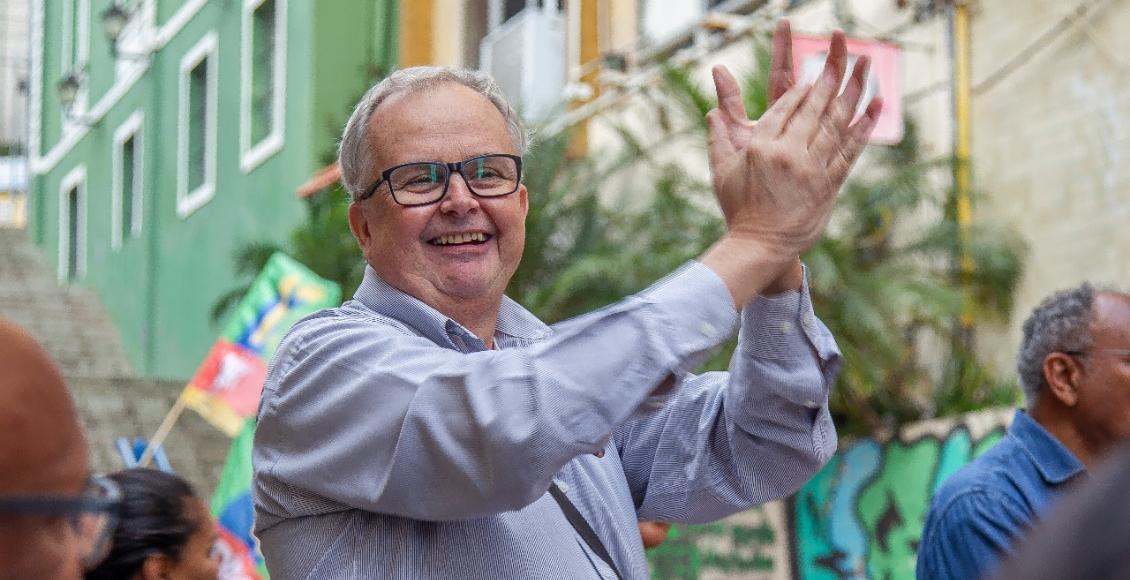 Afrânio Boppré (500), filiado ao PSOL é candidato ao Senado pela "Federação Psol Rede Sustentabilidade"