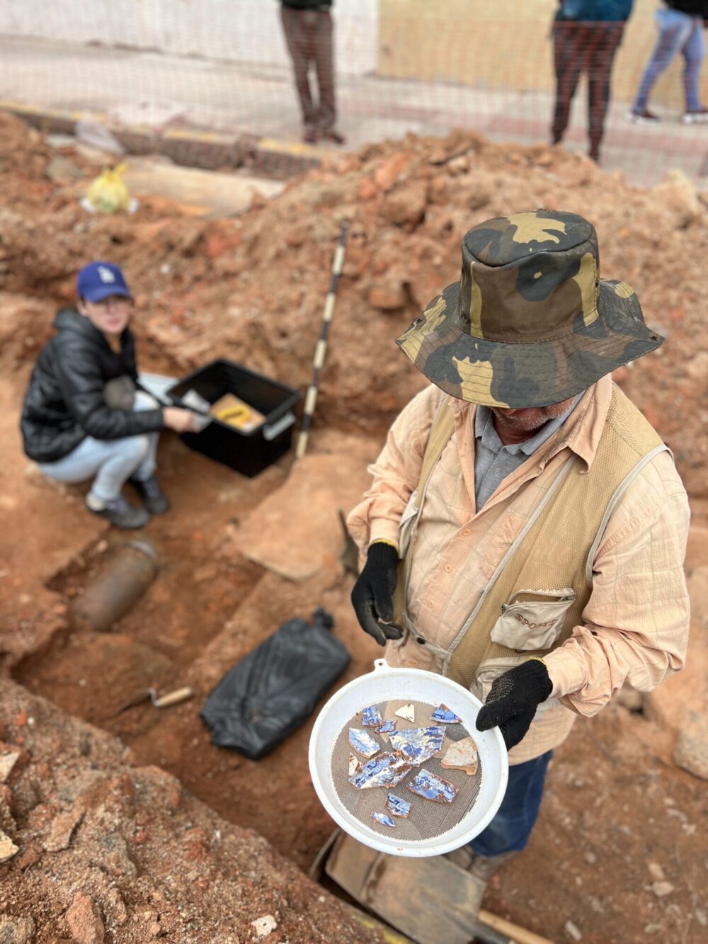 Sítio arqueológico é encontrado durante obras no Centro de Florianópolis