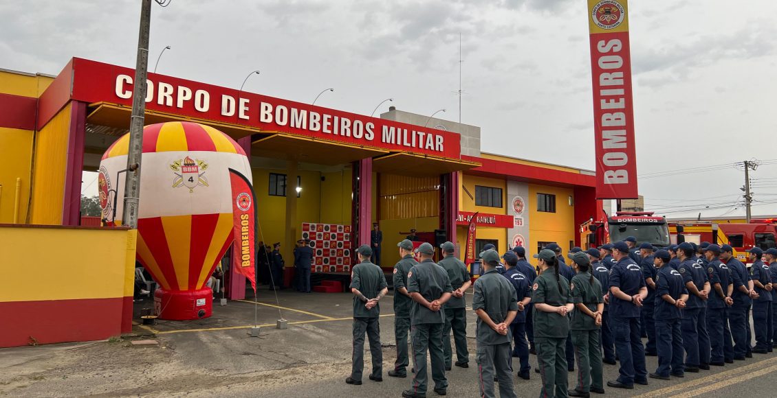 Solenidade em Araranguá homenageia bombeiros militares e autoridades