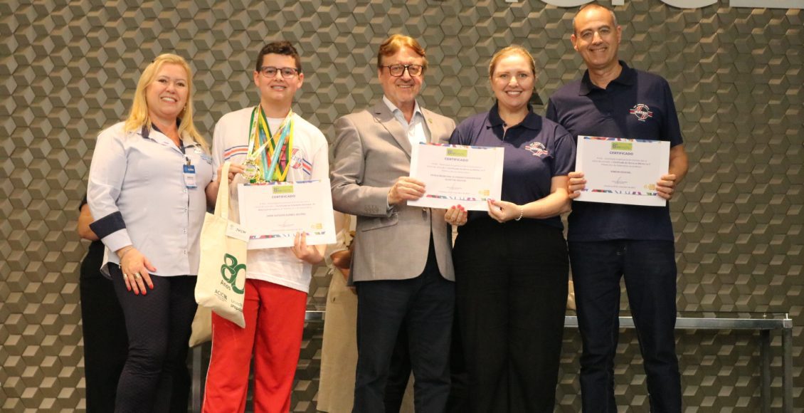 Vencedores do Prêmio Acic de Matemática são premiados – Medalhista Destaque de Içara